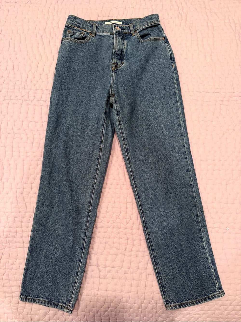 Pacsun High Rise Straight Jeans